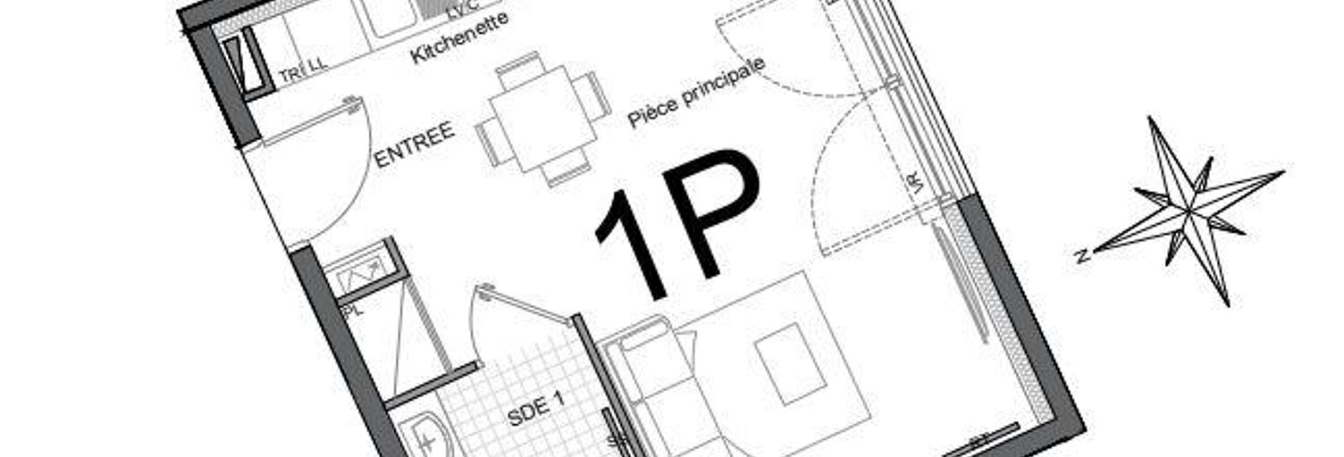 Appartement 1 Pièce 28 m² à vendre à Trilport (77470)