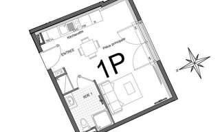 Appartement 1 Pièce 28 m² à vendre à Trilport (77470)