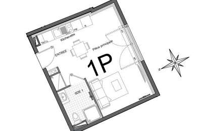 Appartement 1 pièces 153440 €