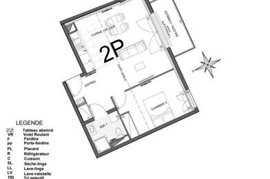 Appartement 2 pièces 224680 €