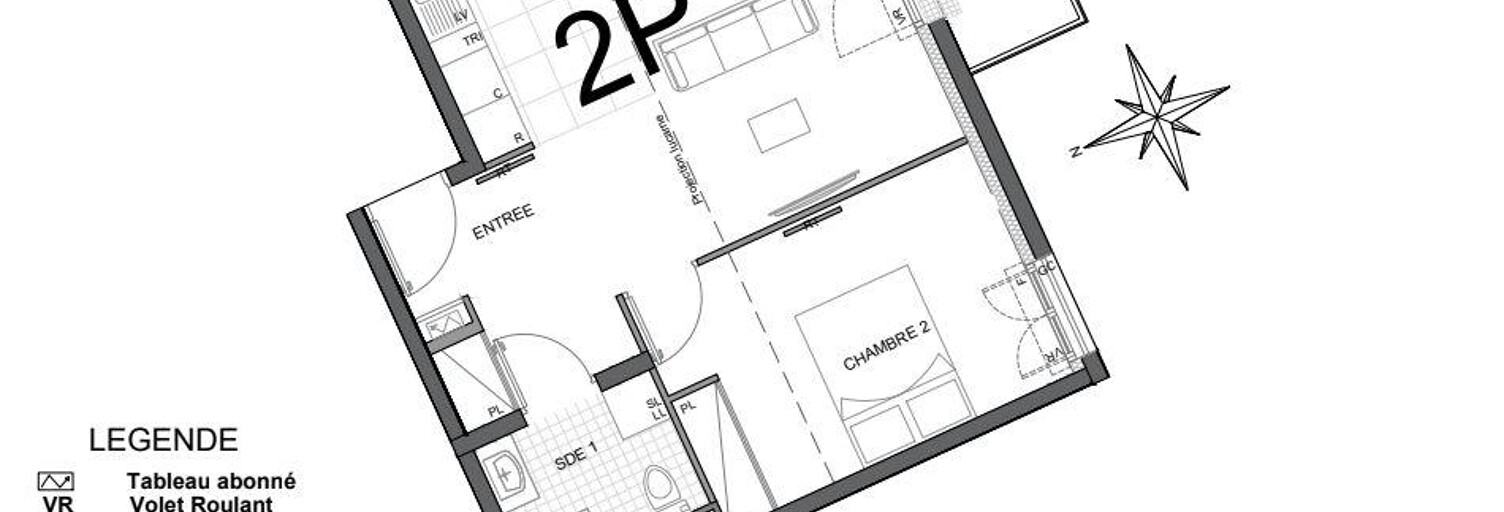 Appartement 2 Pièces 46 m² à vendre à Trilport (77470)