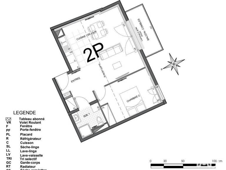 Vente Appartement 2 pièces — photo 1