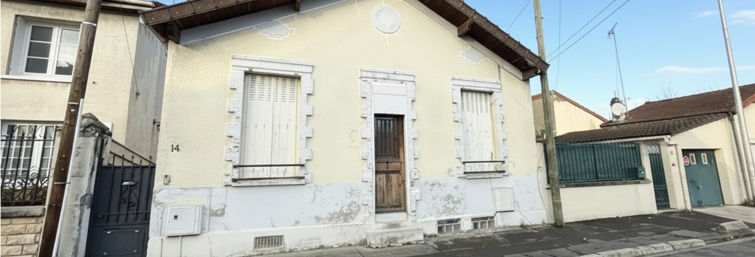 Maison 3 Pièces 62 m² à vendre à Saint-Denis (93200)