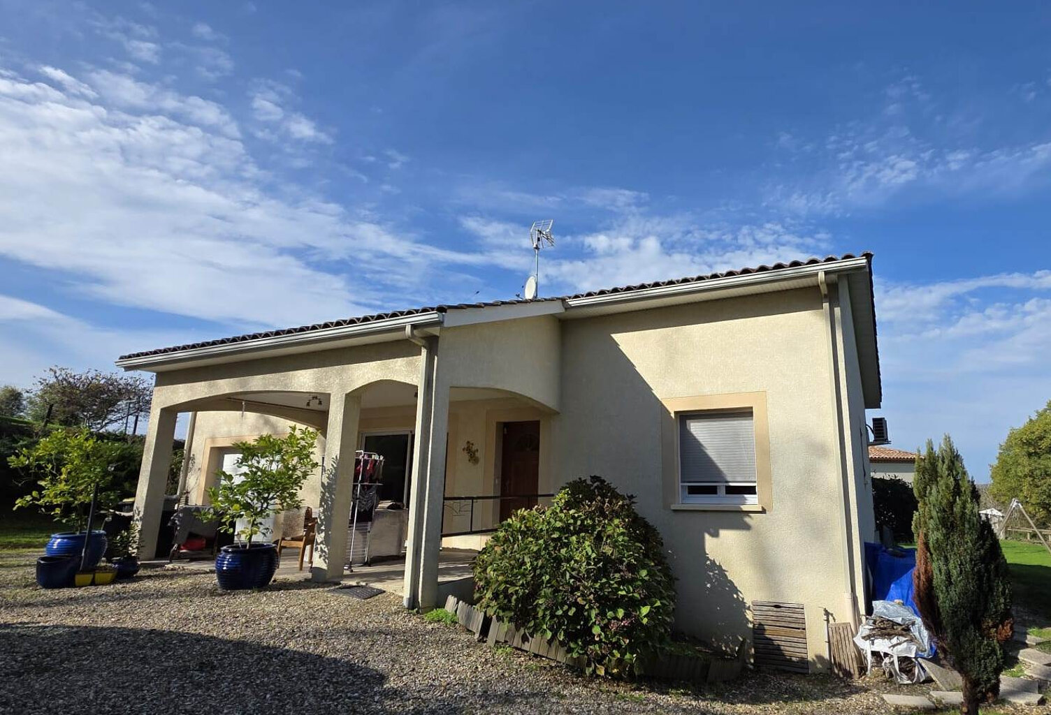 Villa à vendre en campagne 15 mins de MARMANDE : plain-pied ! — photo 1