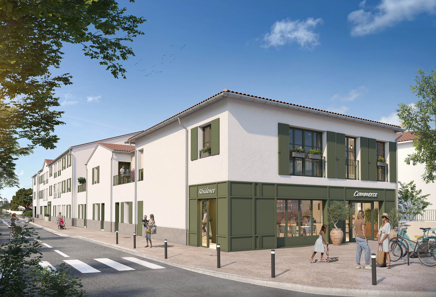 Vente programme neuf T2, T3 39 à 56 m² Saint-Pierre-d'Oléron (17310) — photo 1