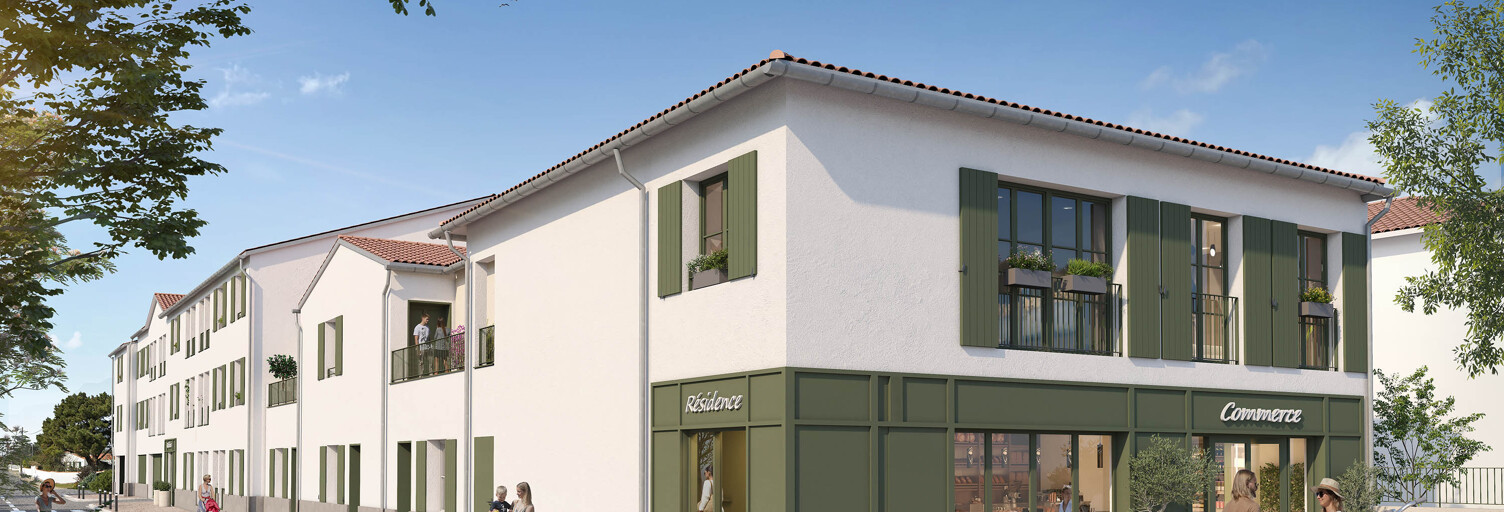 Appartement neuf T2, T3 Pièce 39 à 56 m² à vendre à Saint-Pierre-d'Oléron (17310)