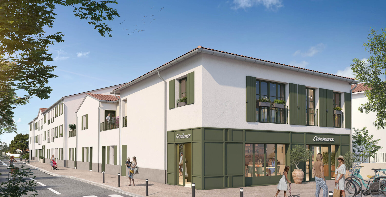 Vente programme neuf T2, T3 39 à 56 m² Saint-Pierre-d'Oléron (17310) — photo 1