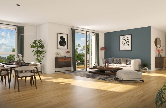 Vente programme neuf T2, T3 42 à 64 m² Cenon (33150) — photo 3
