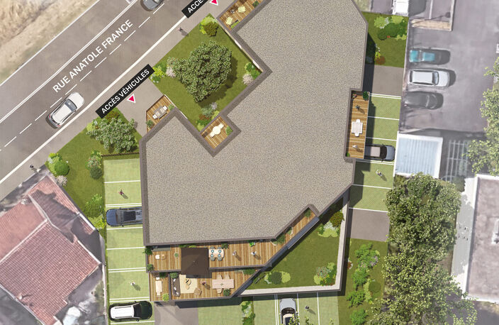 Vente programme neuf T2, T3 42 à 64 m² Cenon (33150) — photo 5