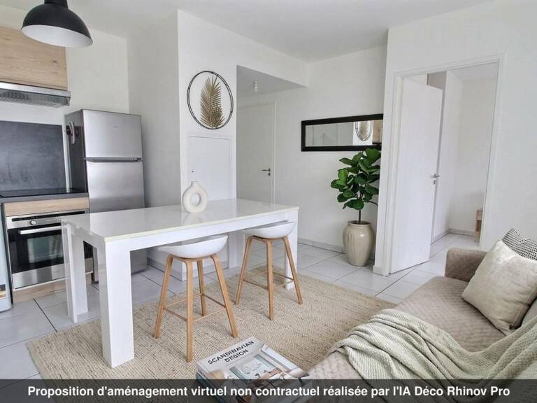 Appartement T2 avec terrasse et stationnement - lumineux, cuisine équipée, stationnement — photo 1