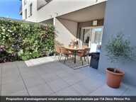 Appartement T2 avec terrasse et stationnement - lumineux, cuisine équipée, stationnement — photo 2