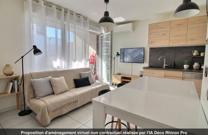Appartement T2 avec terrasse et stationnement - lumineux, cuisine équipée, stationnement — photo 4
