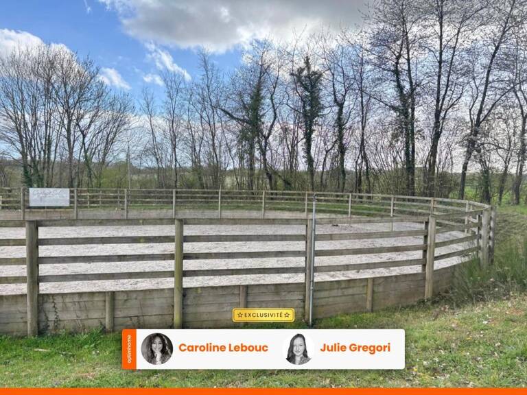 Haras d'élevage et de valorisation sur 6,5 ha d'un seul tenant avec bâtiment 2016 (12 boxes) et logement de fonction — photo 1