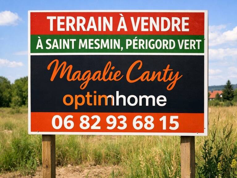 Terrain constructible 2 993 m² – Calme et nature – Saint-Mesmin (Périgord Vert) — photo 1