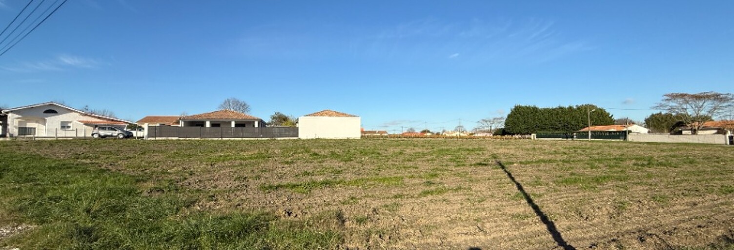 Terrain  600 m² à vendre à Cussac-Fort-Médoc (33460)