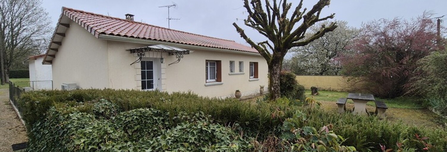 Maison 4 Pièces 75 m² à vendre à Chazelles (16380)