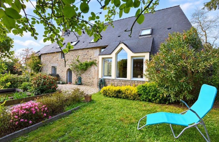 Longère en pierre de 194 m² avec jardin paysager – Landévant, Morbihan Sud — photo 2