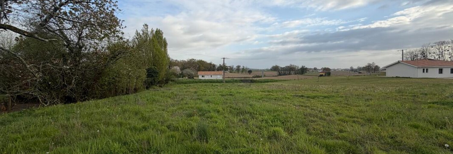 Terrain  1568 m² à vendre à Montaut (40500)