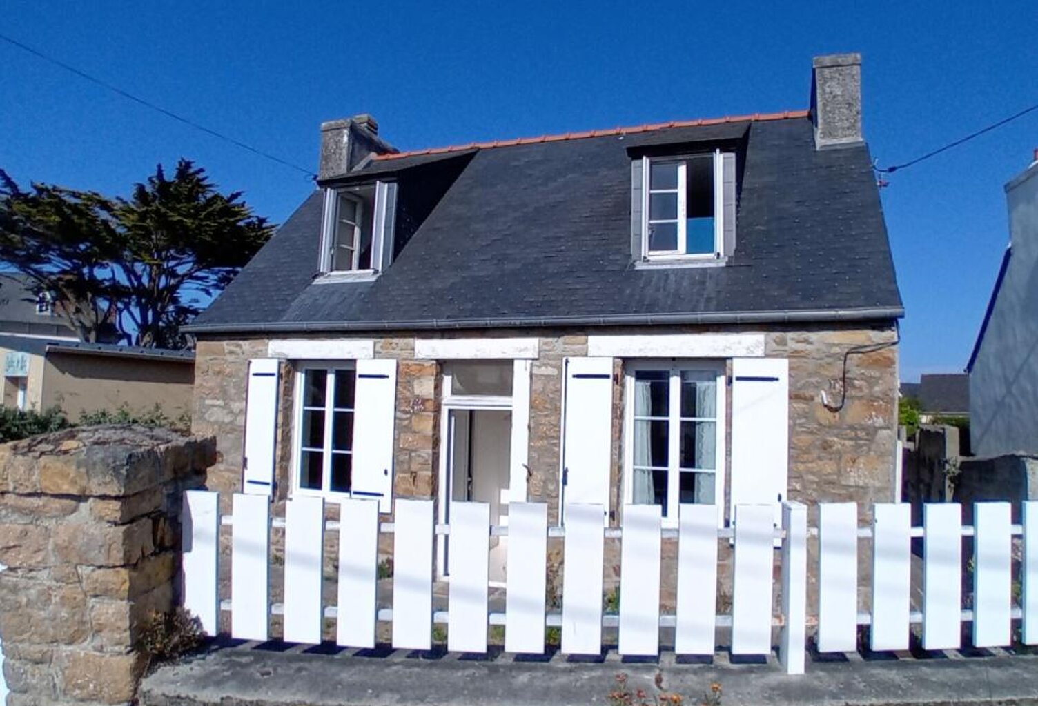 Maison en pierres, mer à pied - Plougasnou — photo 1
