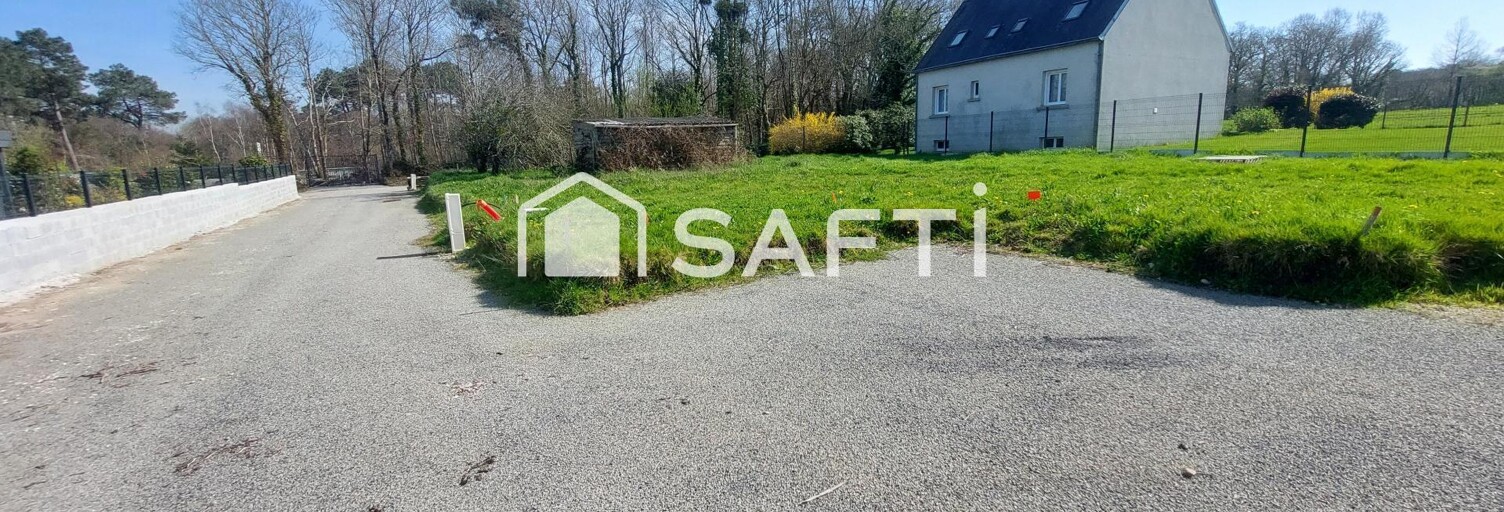 Terrain  636 m² à vendre à Pleuven (29170)