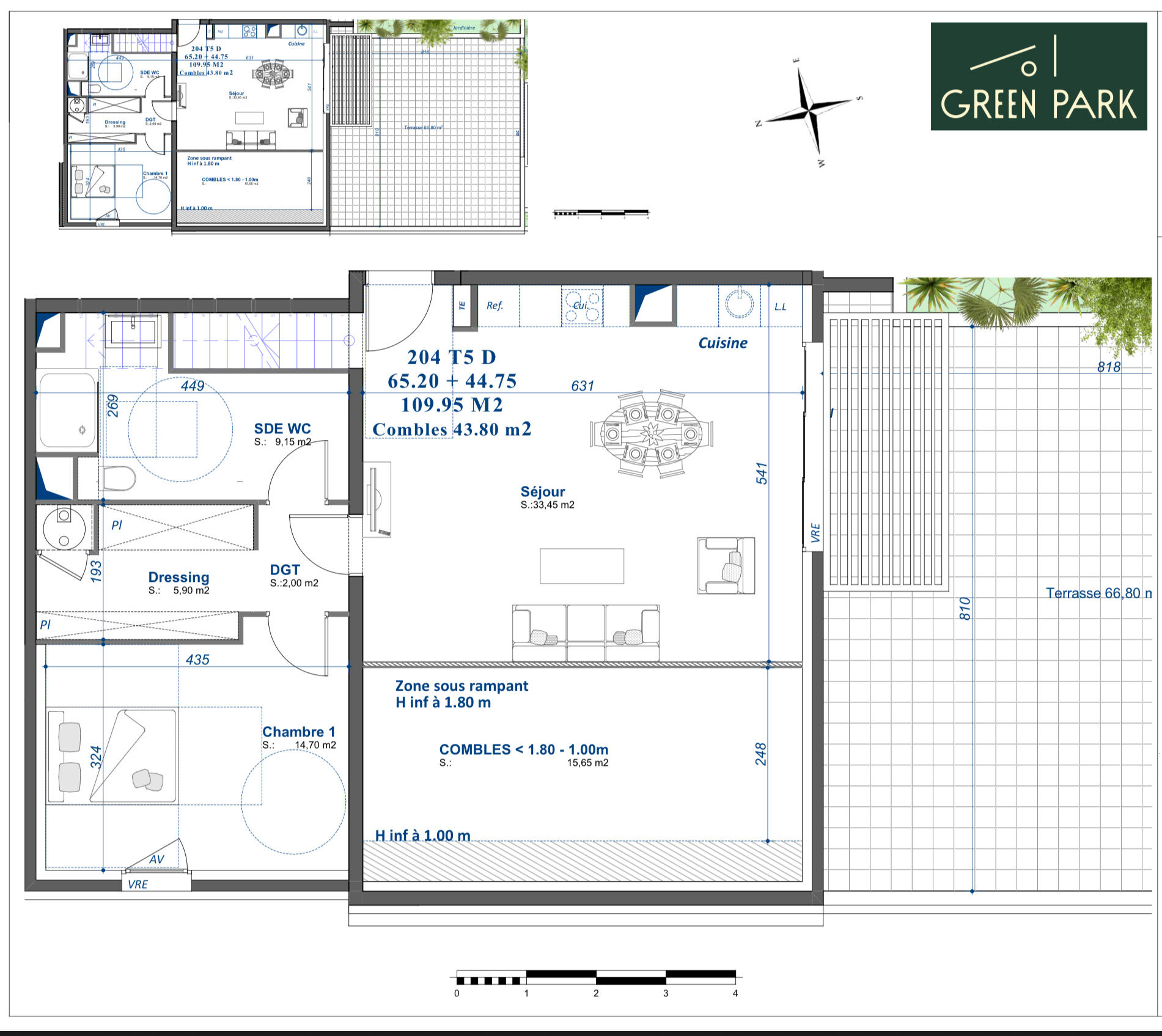 Appartement  T5 à vendre Toulon 83100