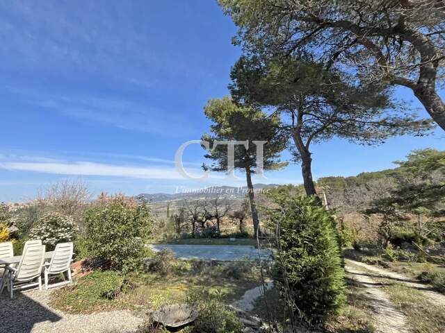 EXCLUSIVITE Villa avec piscine et vue dominante proche Vaison-la — photo du bien