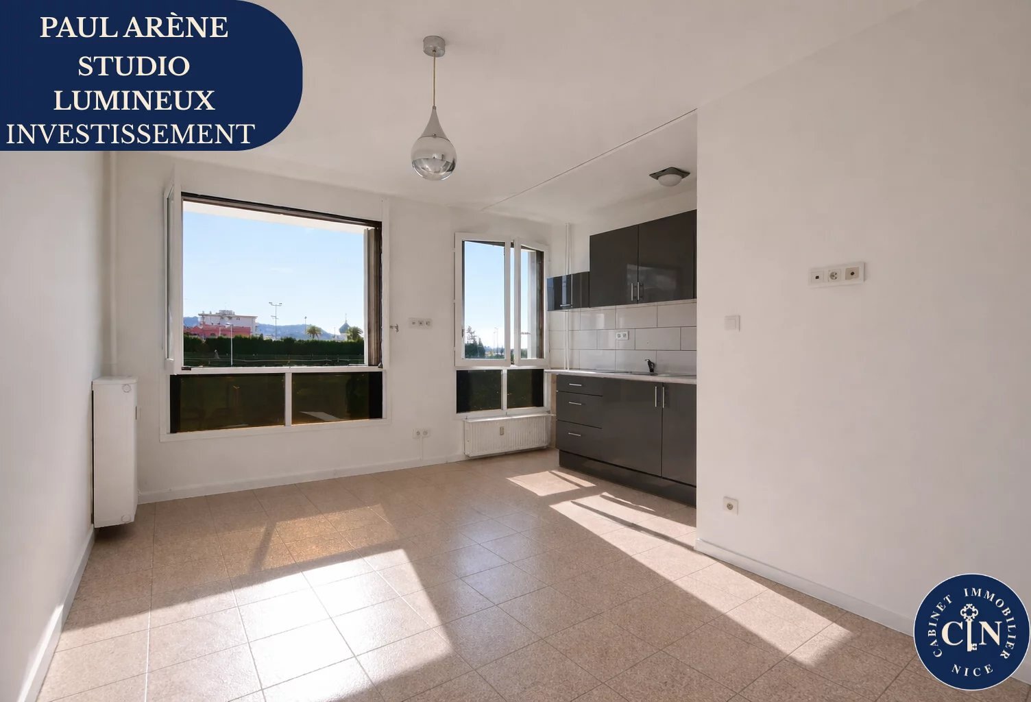 Studio – Vue mer & ville – Parc Impérial — photo 1
