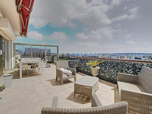 Splendide Penthouse avec terrasse vue mer panoramique - Cannes B — photo du bien