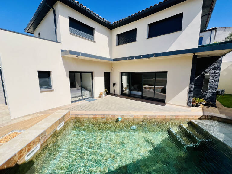 Vente villa T5 contemporaine - garage - piscine — photo 1