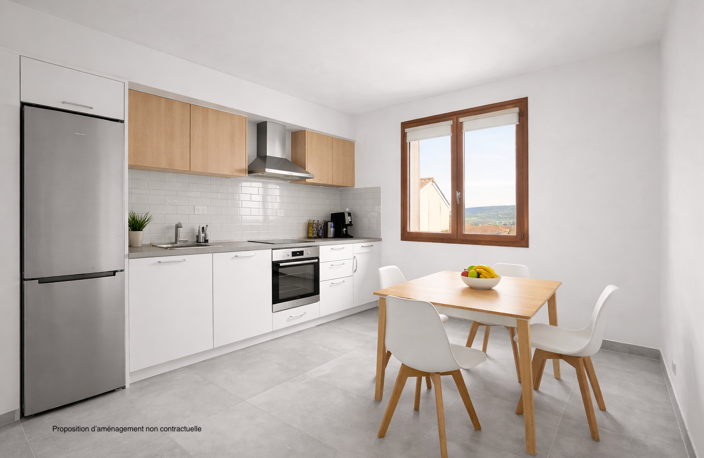 Maison plain pieds 65 m2 Communay — photo 4