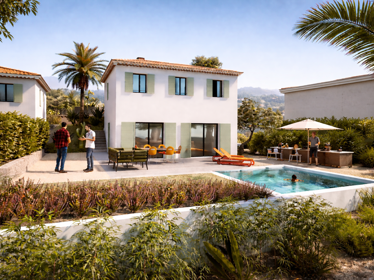 Terrain avec permis accordé et purgé Maison 140m2 - CUERS — photo 1
