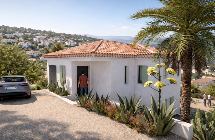 Terrain avec permis accordé et purgé Maison 140m2 - CUERS — photo 2