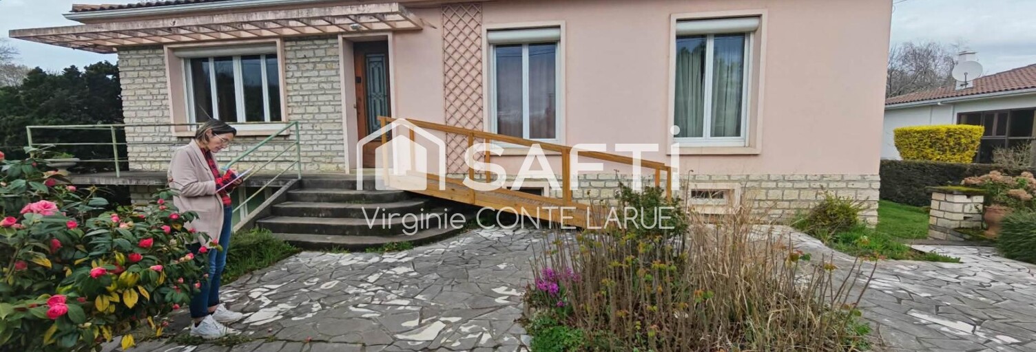 Maison 7 Pièces 122 m² à vendre à Chasseneuil-sur-Bonnieure (16260)