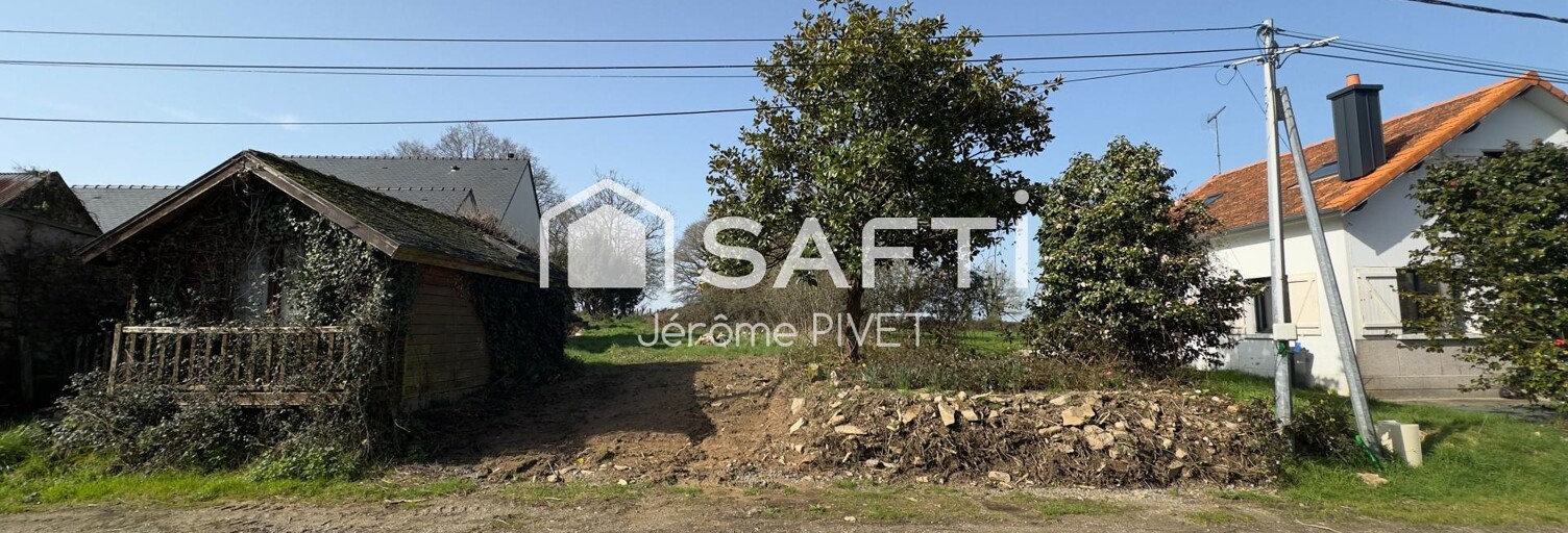 Terrain  1231 m² à vendre à Pontchâteau (44160)
