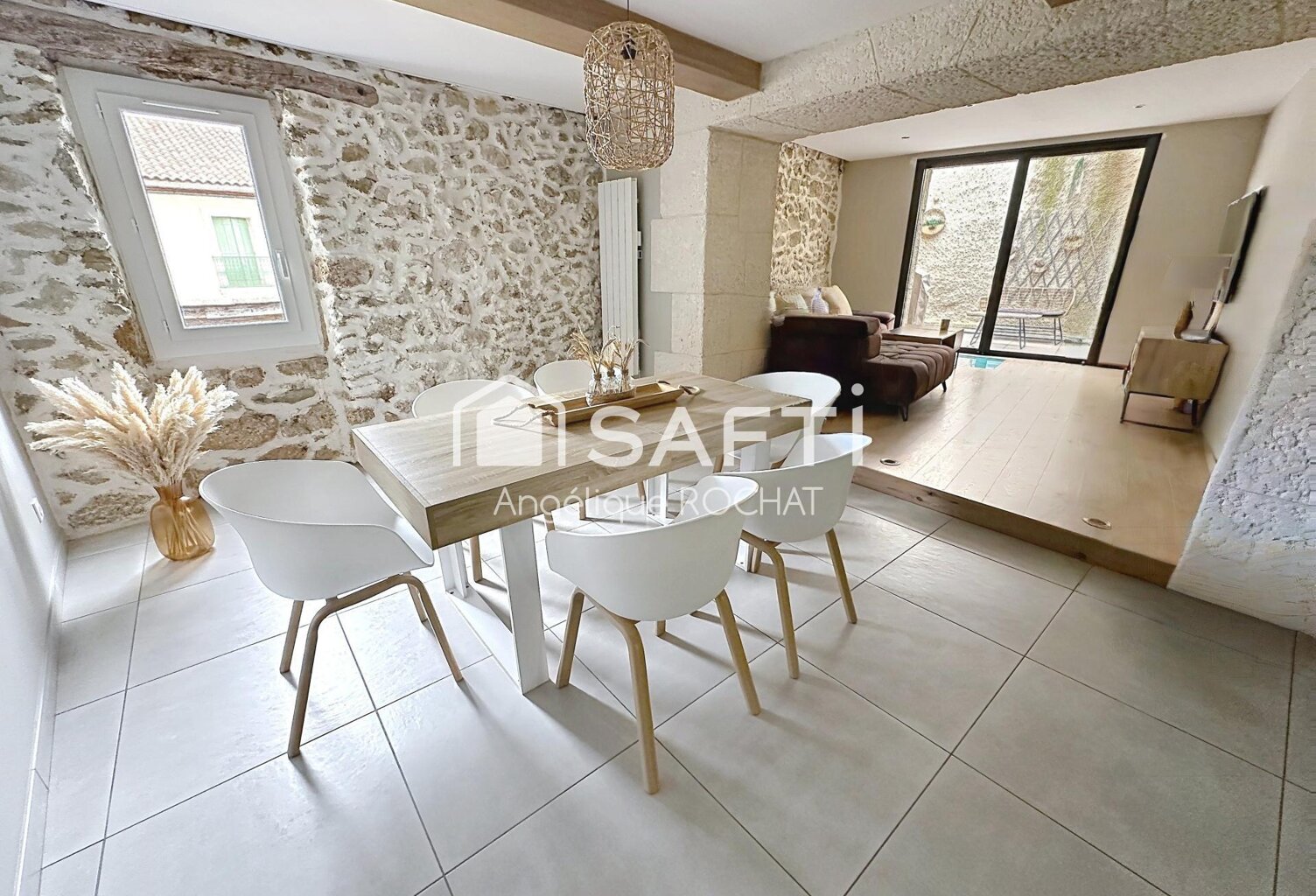 Magnifique Maison de village en pierre 3 chambres 2 Terrasses sans vis à vis  Saint-Geniès-de-Fontedit (34480) — photo 1