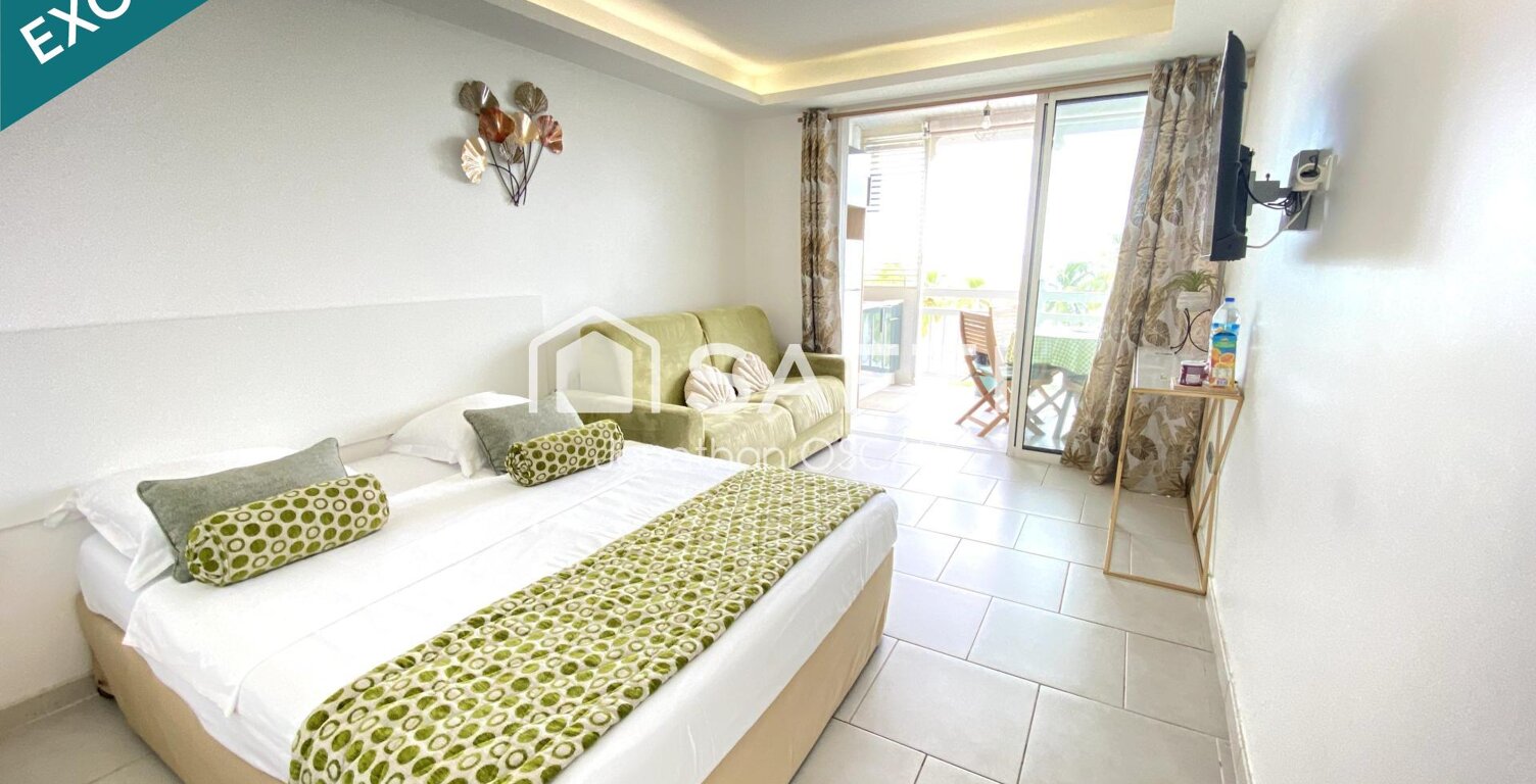 Beau studio meublé saisonnier Le Diamant vue mer — photo 1