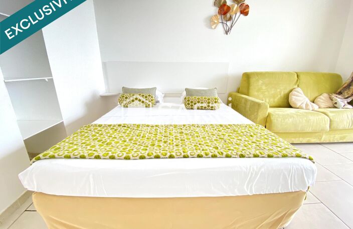 Beau studio meublé saisonnier Le Diamant vue mer — photo 3