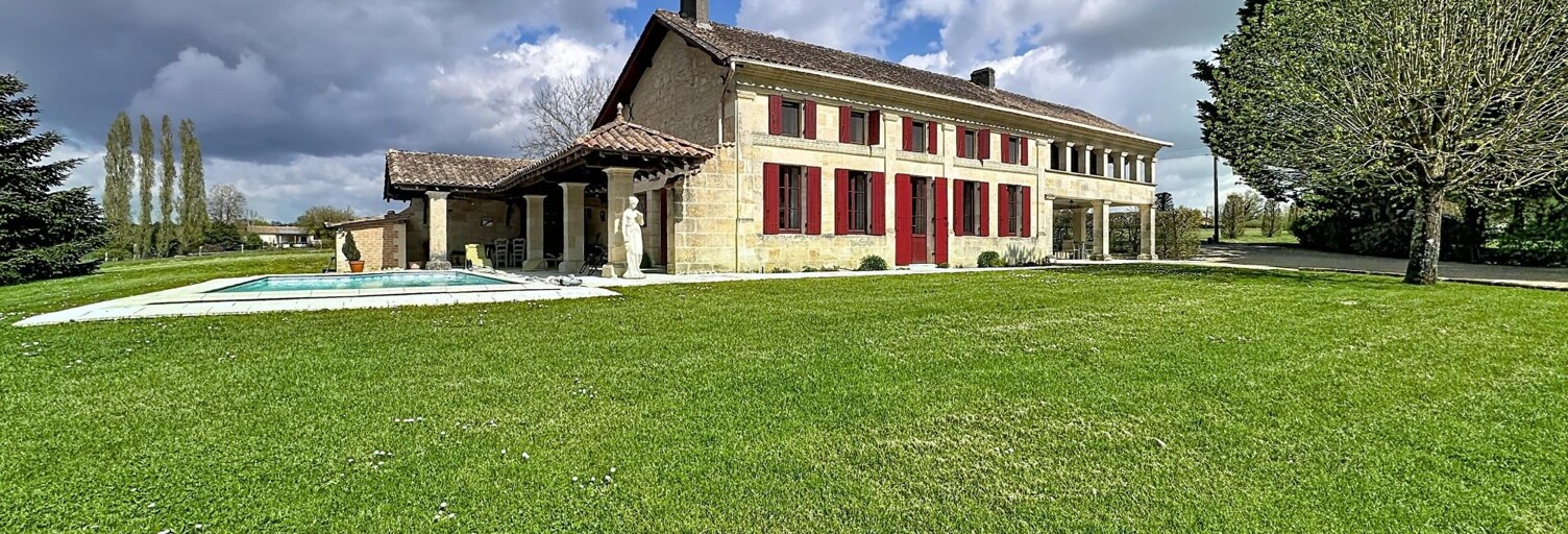 Maison 8 Pièces 228 m² à vendre à Tizac-de-Lapouyade (33620)