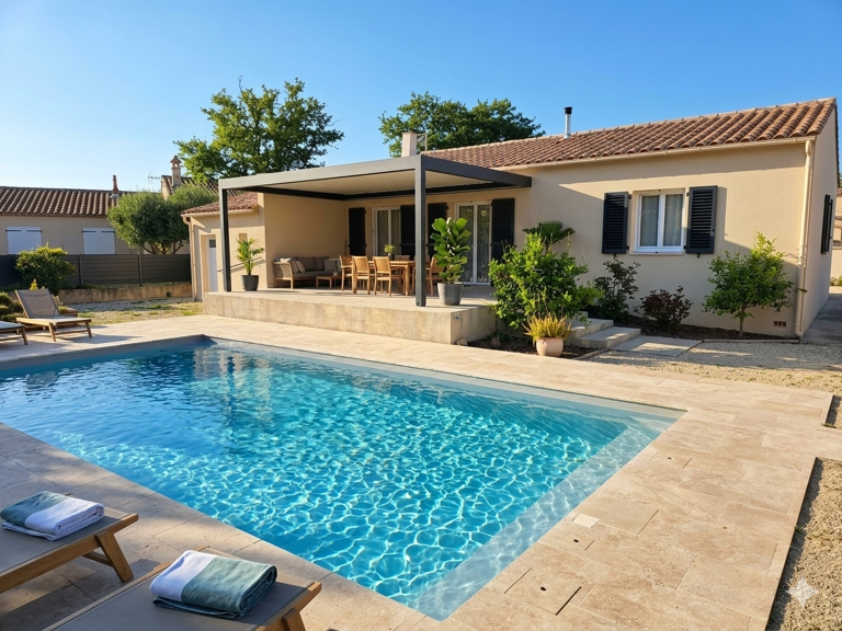 DPT(13) SAINT-MARTIN-DE-CRAU VILLA DE PLAIN-PIED ENTIEREMEN — photo 1