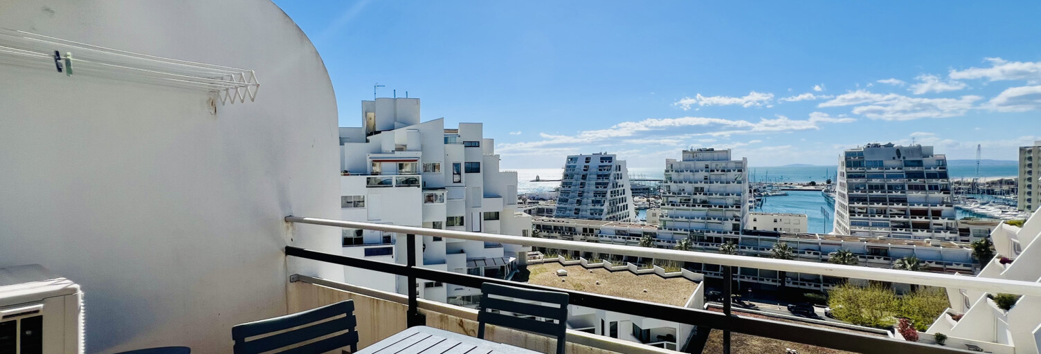 Appartement 1 Pièce 25 m² à louer à La Grande-Motte (34280)