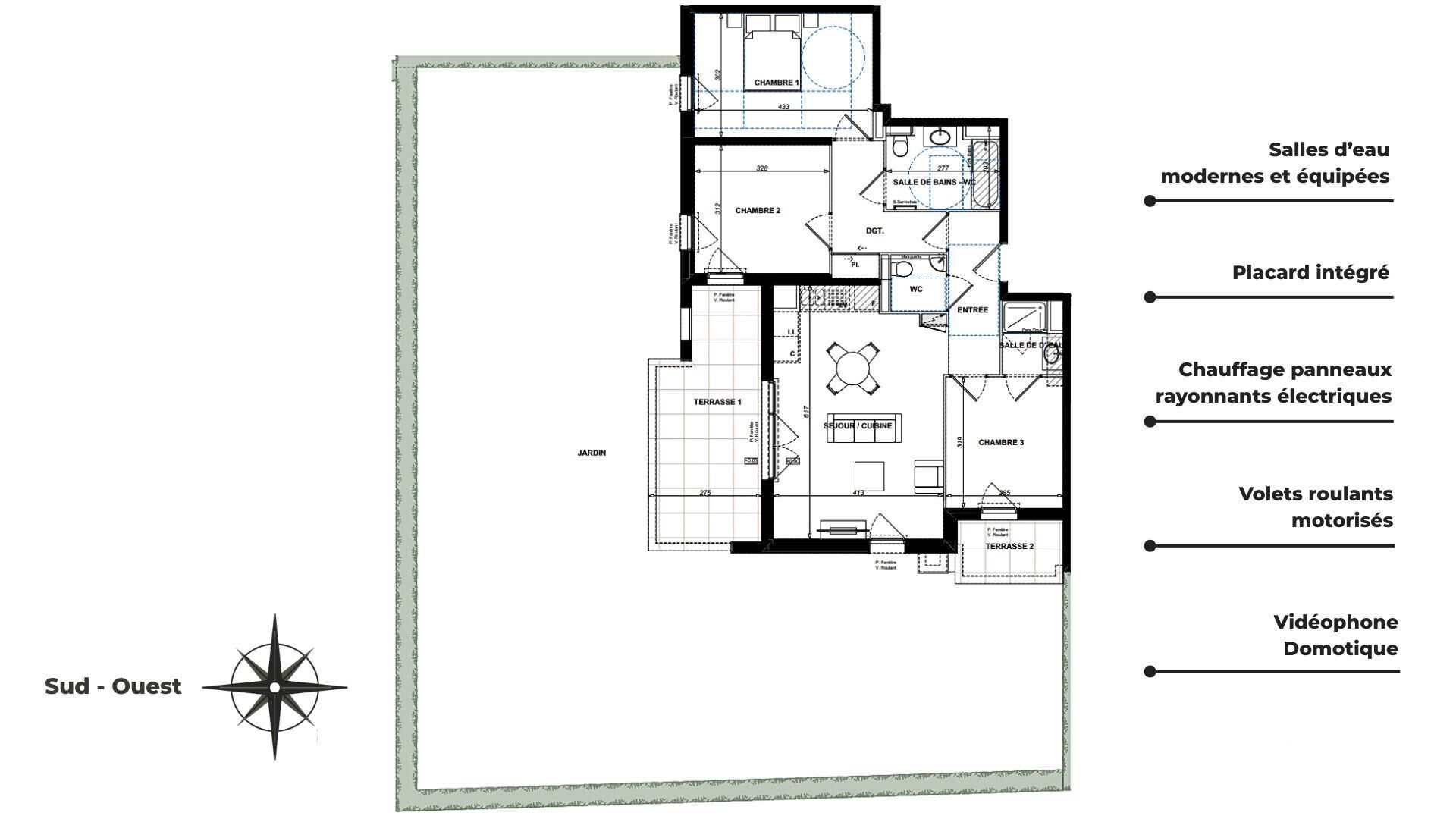 Vente Appartement 4 pièces - Photo 5