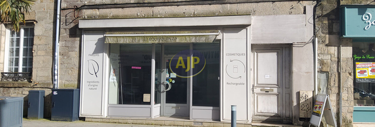Commerce  53 m² à louer à Pontivy (56300)