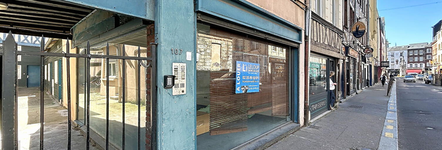 Commerce  22 m² à louer à Rouen (76000)