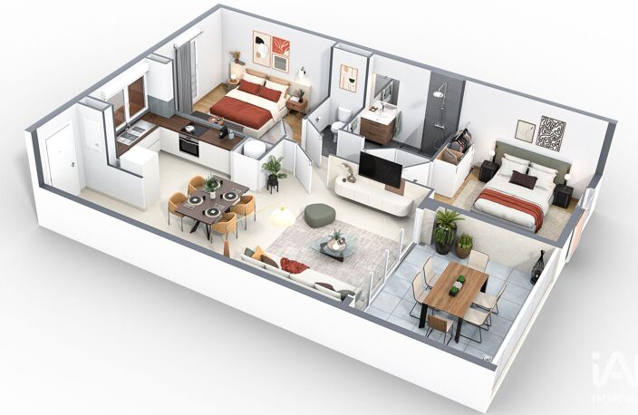 Vente Appartement 3 pièces — photo 3