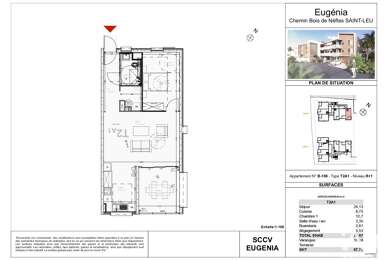 Appartement 2 pièces 283000 €