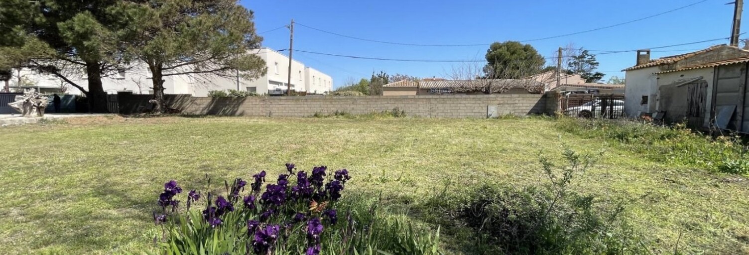 Terrain  344 m² à vendre à Sérignan (34410)