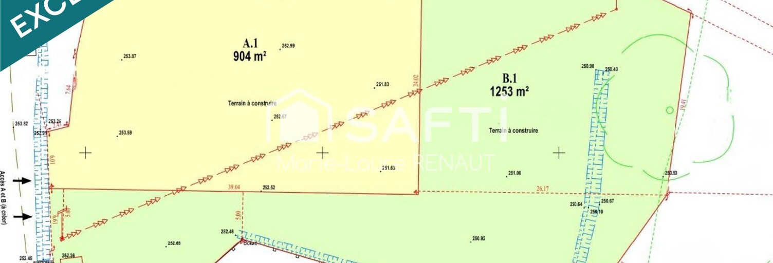 Terrain  2157 m² à vendre à Labessière-Candeil (81300)