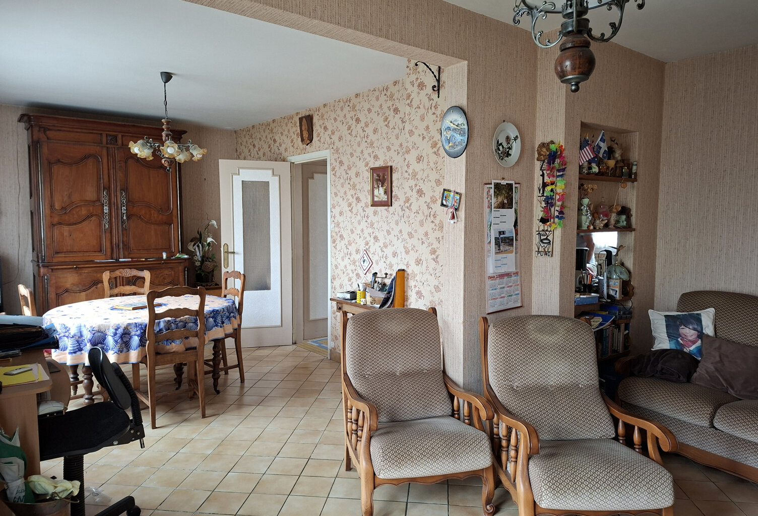 A VENDRE LE MANS HEUZE MAISON 3 CHAMBRES GARAGE — photo 1