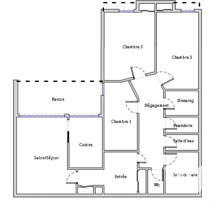 Vente Appartement 4 pièces - Photo 2