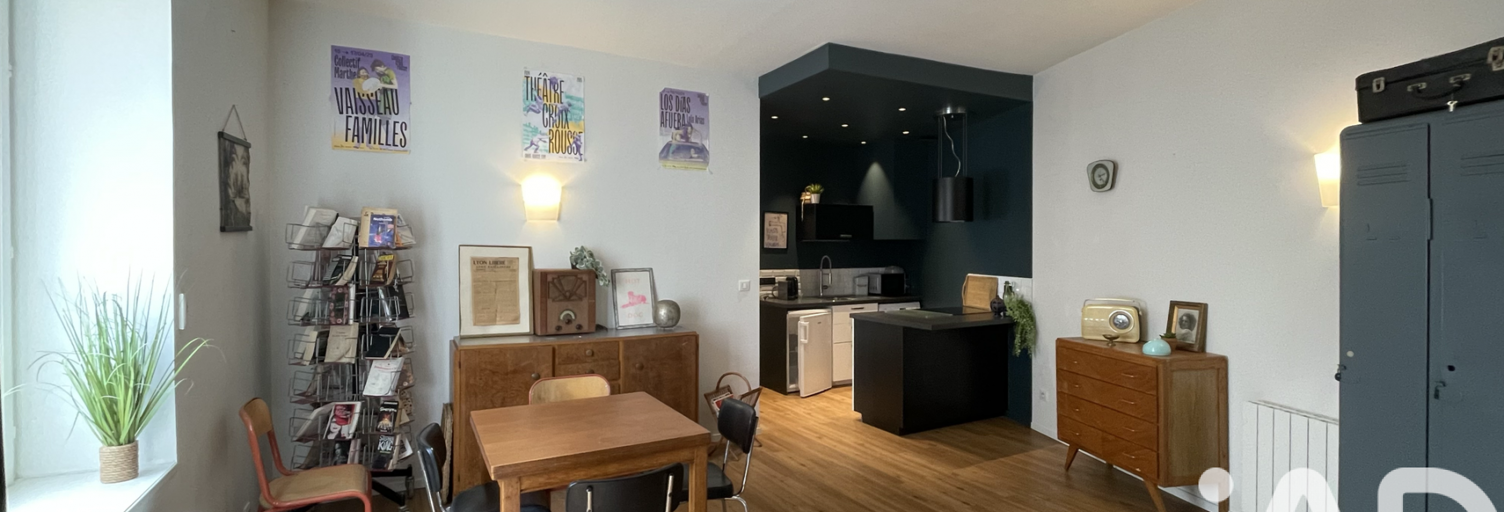 Appartement 2 Pièces 43 m² à vendre à Oullins-Pierre-Bénite (69600)